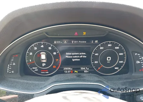 2019 Audi Q7 55 Premium from USA, damaged, VIN WA1VAAF72KD032080